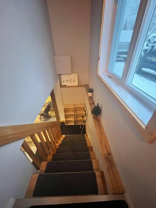 Appartement Mont Edouard, Hebergement Paisible A La Montagne LʼAnse-Saint-Jean Екстериор снимка