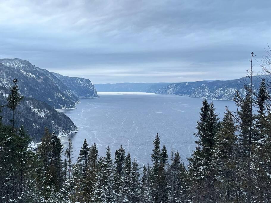 Appartement Mont Edouard, Hebergement Paisible A La Montagne LʼAnse-Saint-Jean Екстериор снимка