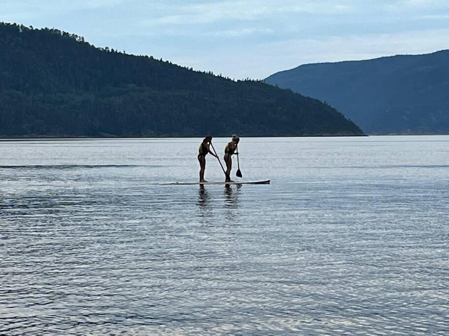 Appartement Mont Edouard, Hebergement Paisible A La Montagne LʼAnse-Saint-Jean Екстериор снимка