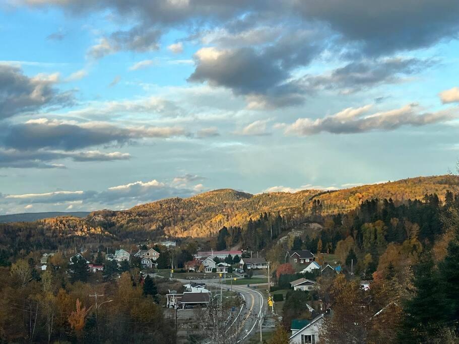 Appartement Mont Edouard, Hebergement Paisible A La Montagne LʼAnse-Saint-Jean Екстериор снимка