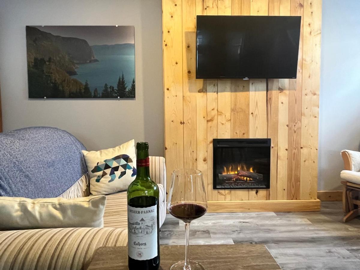 Appartement Mont Edouard, Hebergement Paisible A La Montagne LʼAnse-Saint-Jean Екстериор снимка