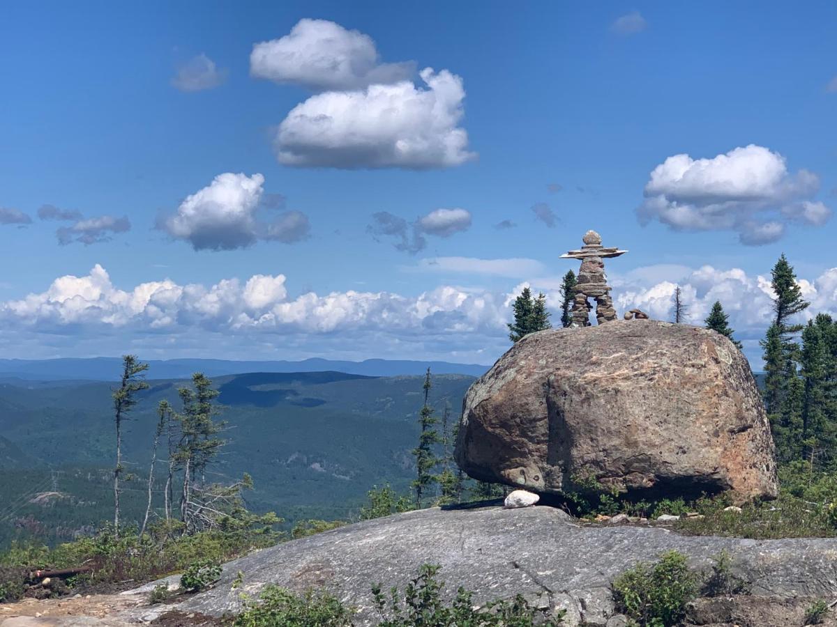 Appartement Mont Edouard, Hebergement Paisible A La Montagne LʼAnse-Saint-Jean Екстериор снимка